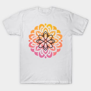 mandala Clamber Paintmandala Skip drawing T-Shirt